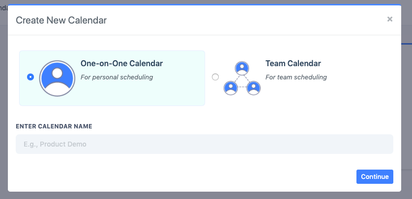 Setup Calendars: EasyCalendar